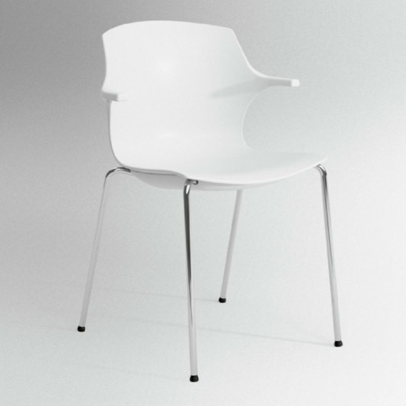 Siège Frill assise en tissus