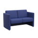 Canapé design SF3 – Structure bois et accoudoirs intégrés