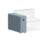 Canapé modulaire PLANER - Module haut tissu et USB