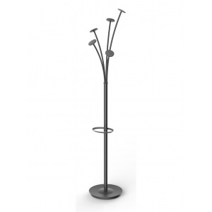 Porte-manteau design noir Festy