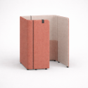 Bureau acoustique individuel pour open space et travail concentré