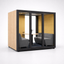 Cabine acoustique de bureau pour open space