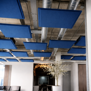 cloison acoustique suspendue_Belgique