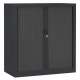 Armoire basse anthracite
