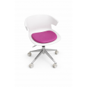 Chaise de bureau Cove sur roulettes et pad d'assise