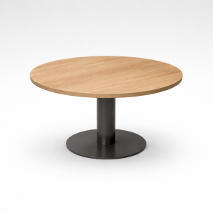 table basse ronde salle d’attente_Belgique
