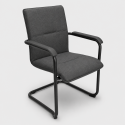 Chaise visiteur avec accoudoirs