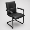 Chaise visiteur avec accoudoirs