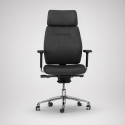 Fauteuil de direction ergonomique avec têtière