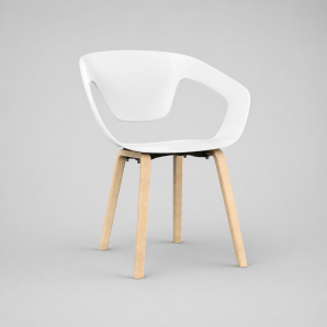 Chaise de réunion design coque