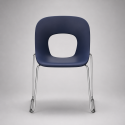 Chaise visiteur design polypropylène