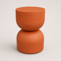 Tabouret multifonction design en aluminium