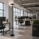 lampadaire bureau-Belgique