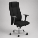 Fauteuil de direction en cuir véritable