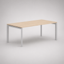 Bureau individuel professionnel à pieds ouverts